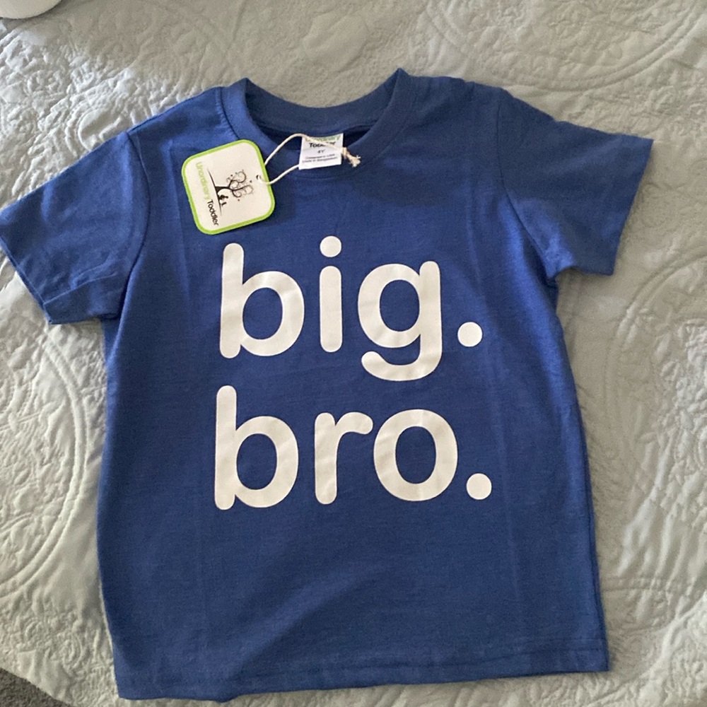 NWT 4t big brother t-shirt